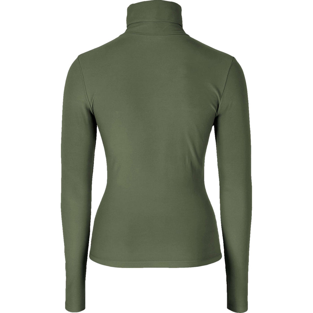 Covalliero Active Shirt Turtleneck AW26 Forest Green