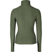 Covalliero Active Shirt Turtleneck AW26 Forest Green
