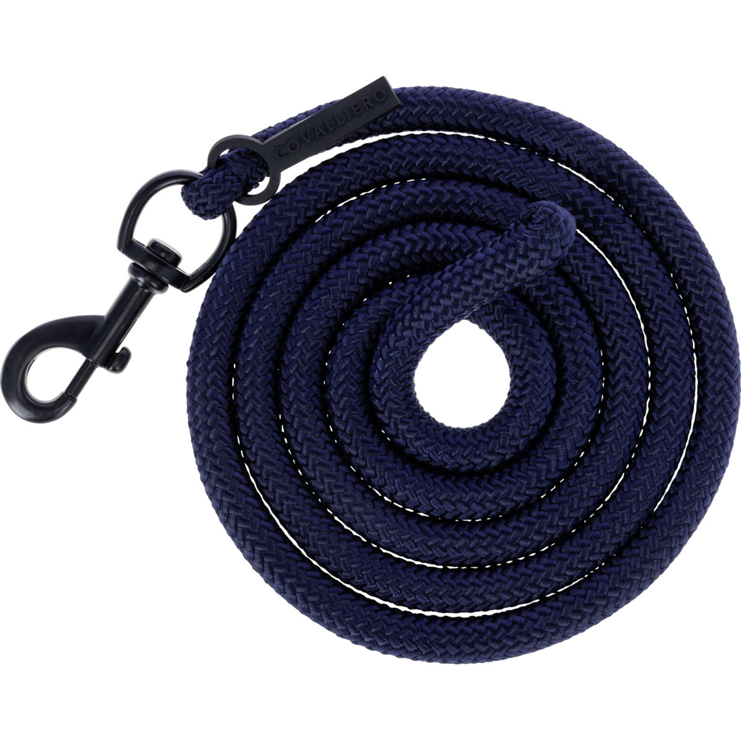 Covalliero Führstrick AW26 mit Karabinerhaken Dark Navy
