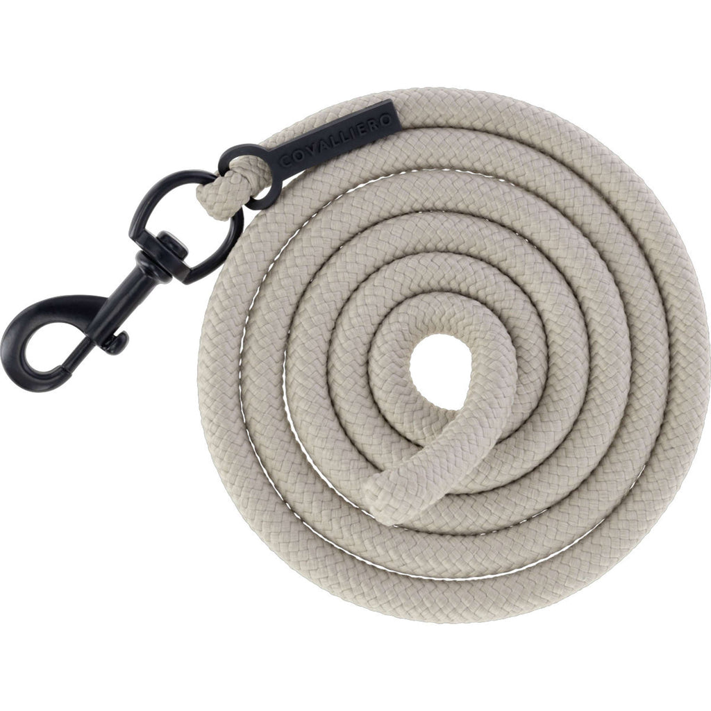 Covalliero Führstrick AW26 mit Karabinerhaken Beige