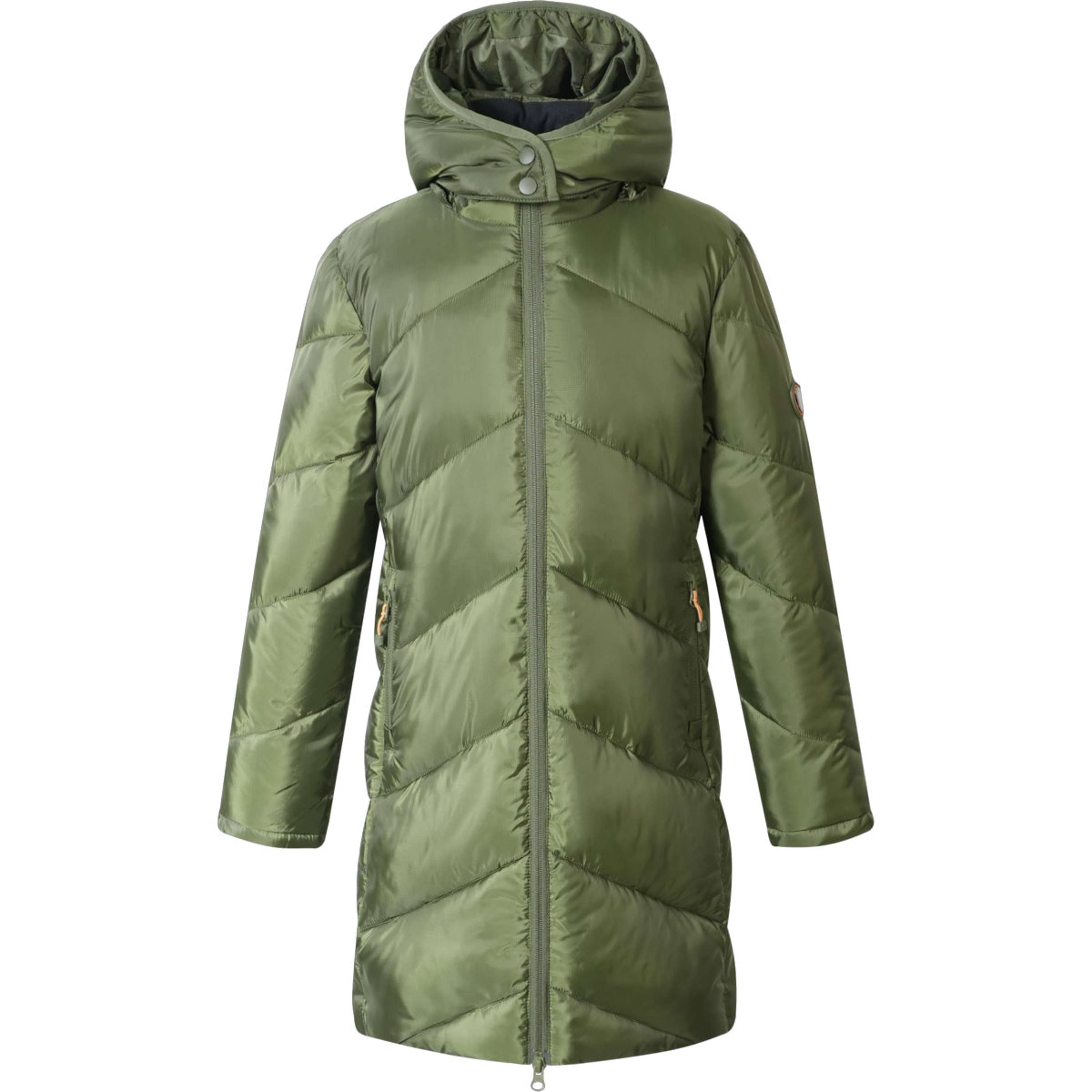 Covalliero Langer Wintermantel AW26 Kids Forest Green