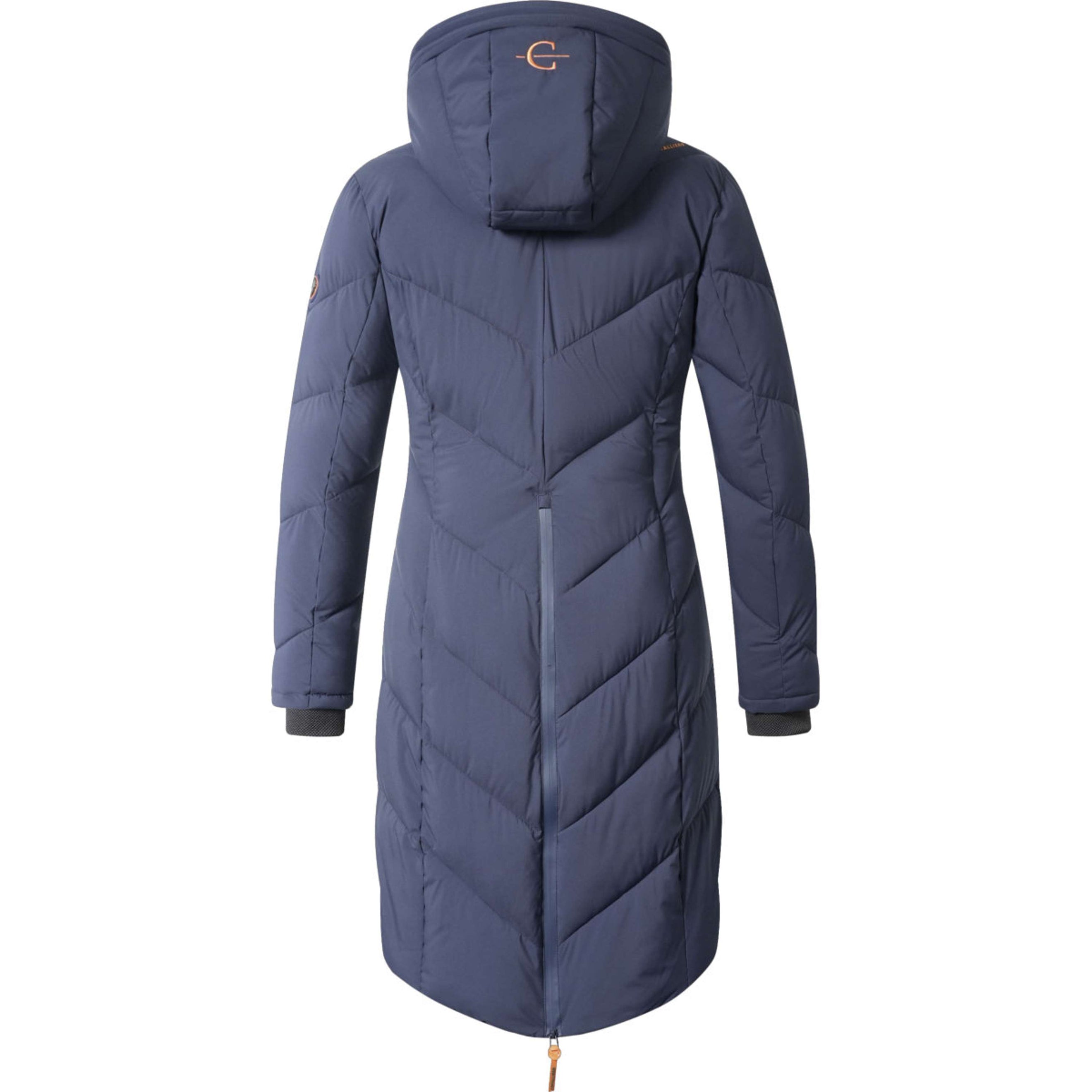Covalliero Langer Wintermantel AW26 Dark Navy