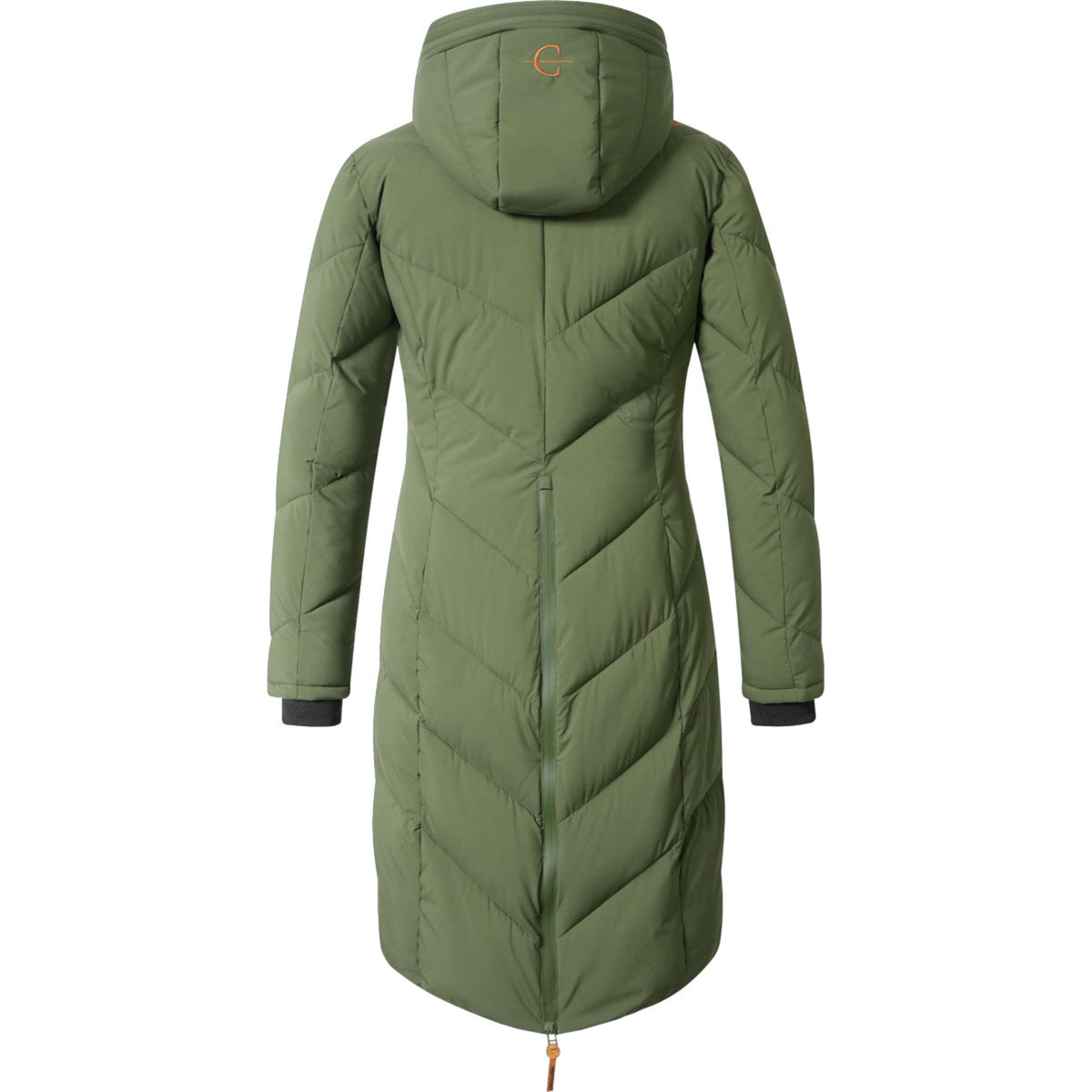 Covalliero Langer Wintermantel AW26 Forest Green