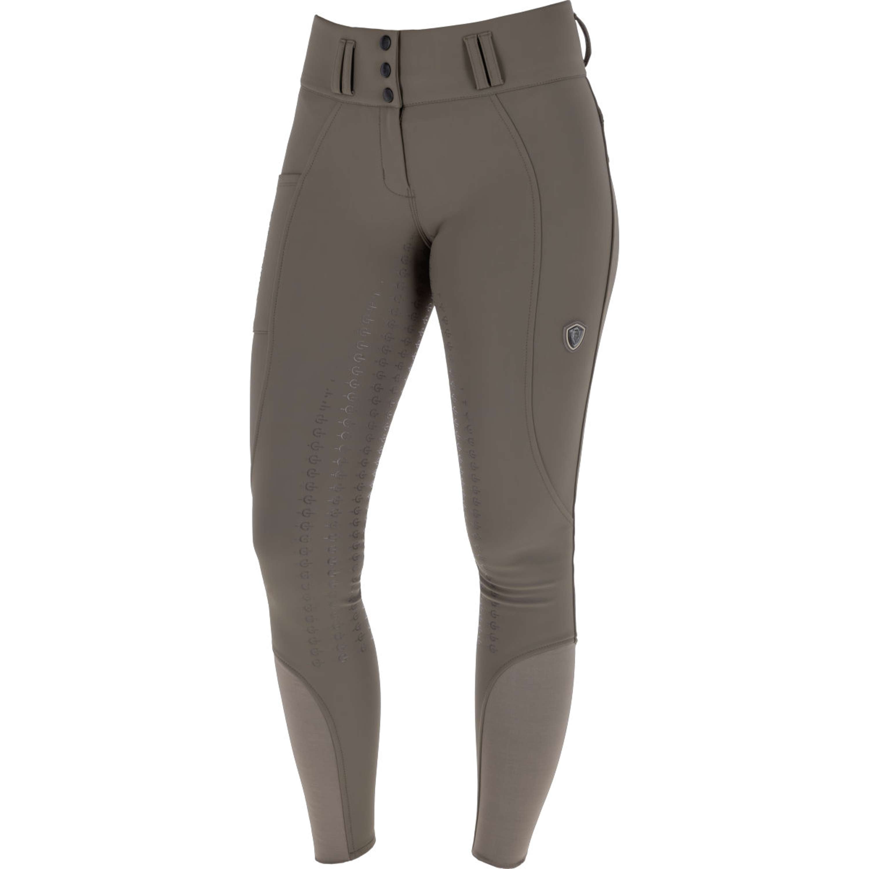 Covalliero Reithose Hight Waist Full Grip AW26 Milky Chocolate
