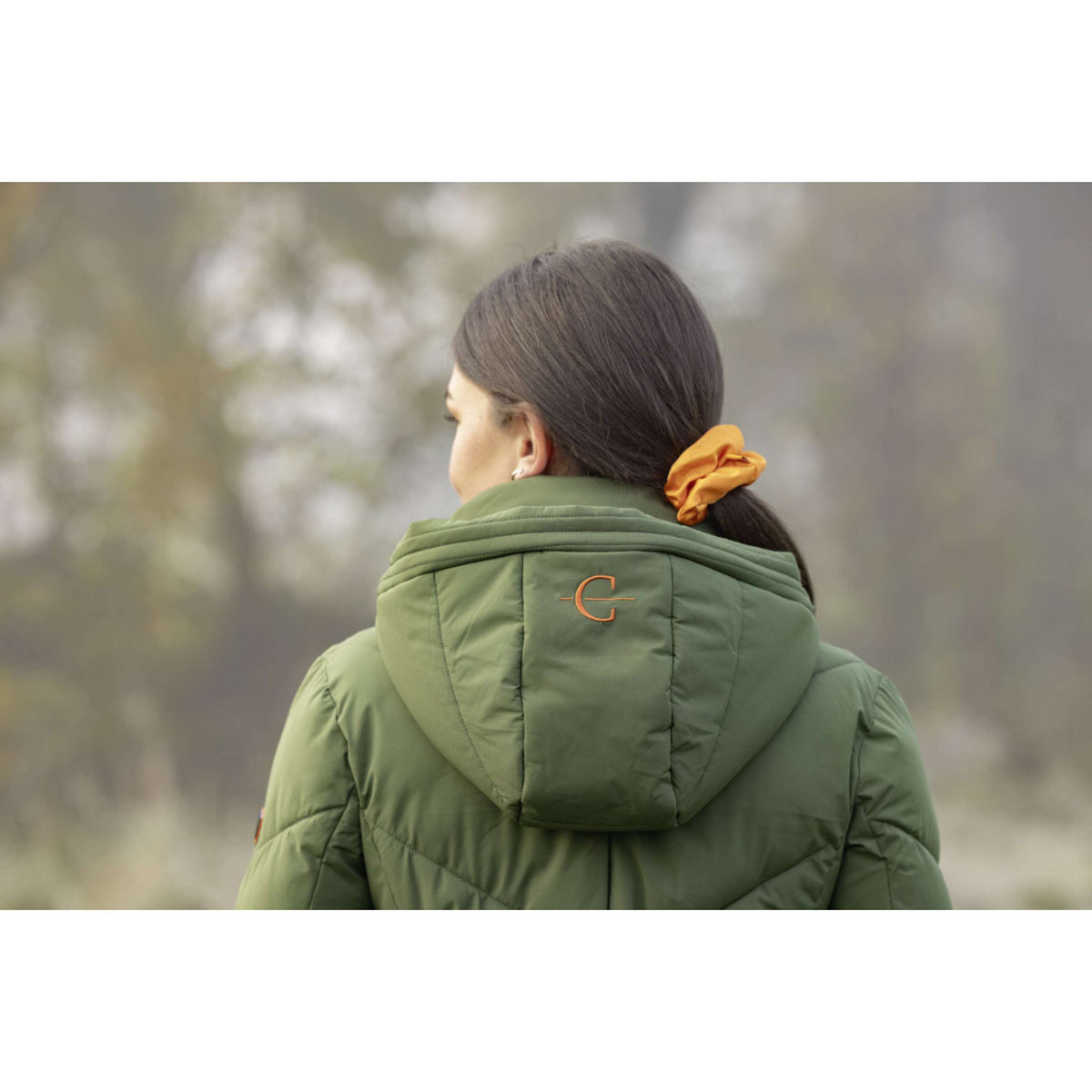 Covalliero Langer Wintermantel AW26 Forest Green