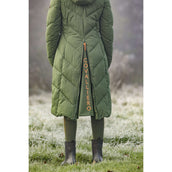 Covalliero Langer Wintermantel AW26 Forest Green