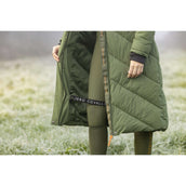 Covalliero Langer Wintermantel AW26 Forest Green