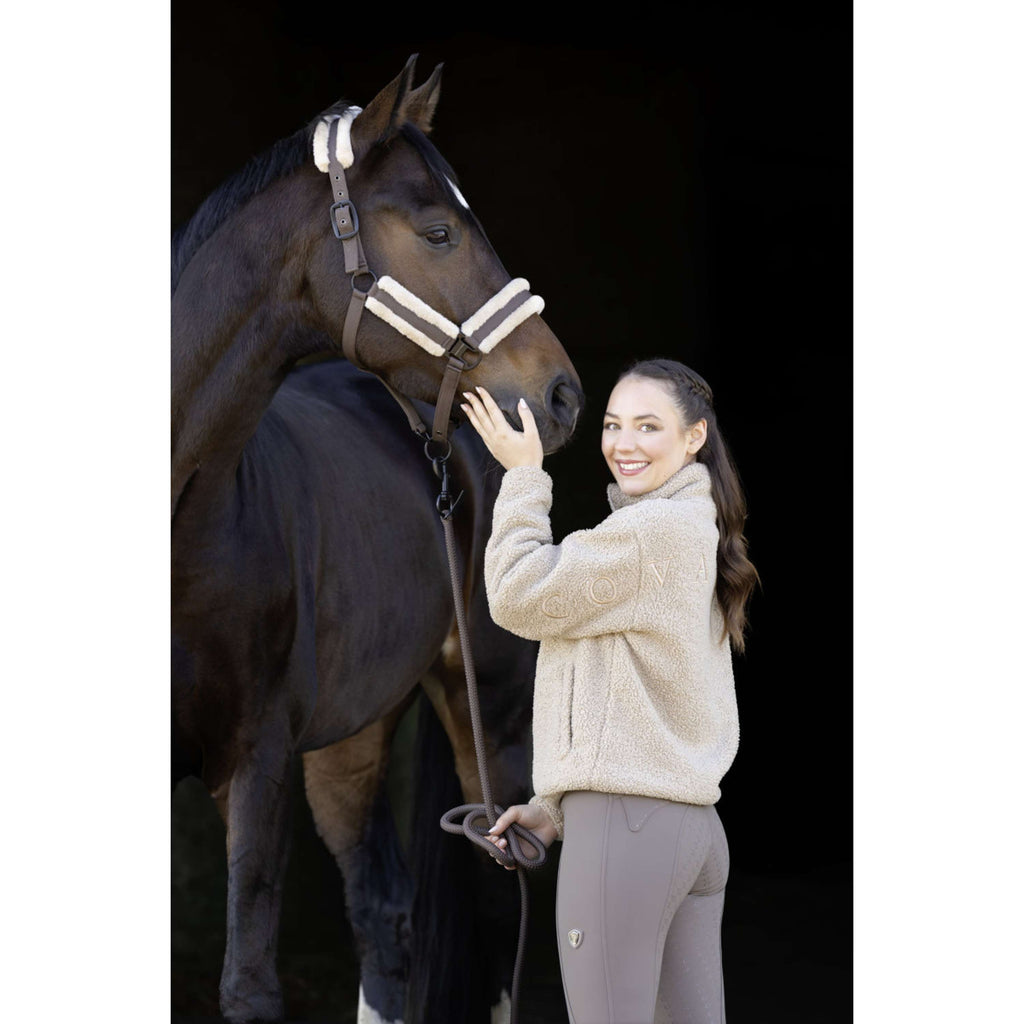 Covalliero Pullover Teddy AW26 Beige