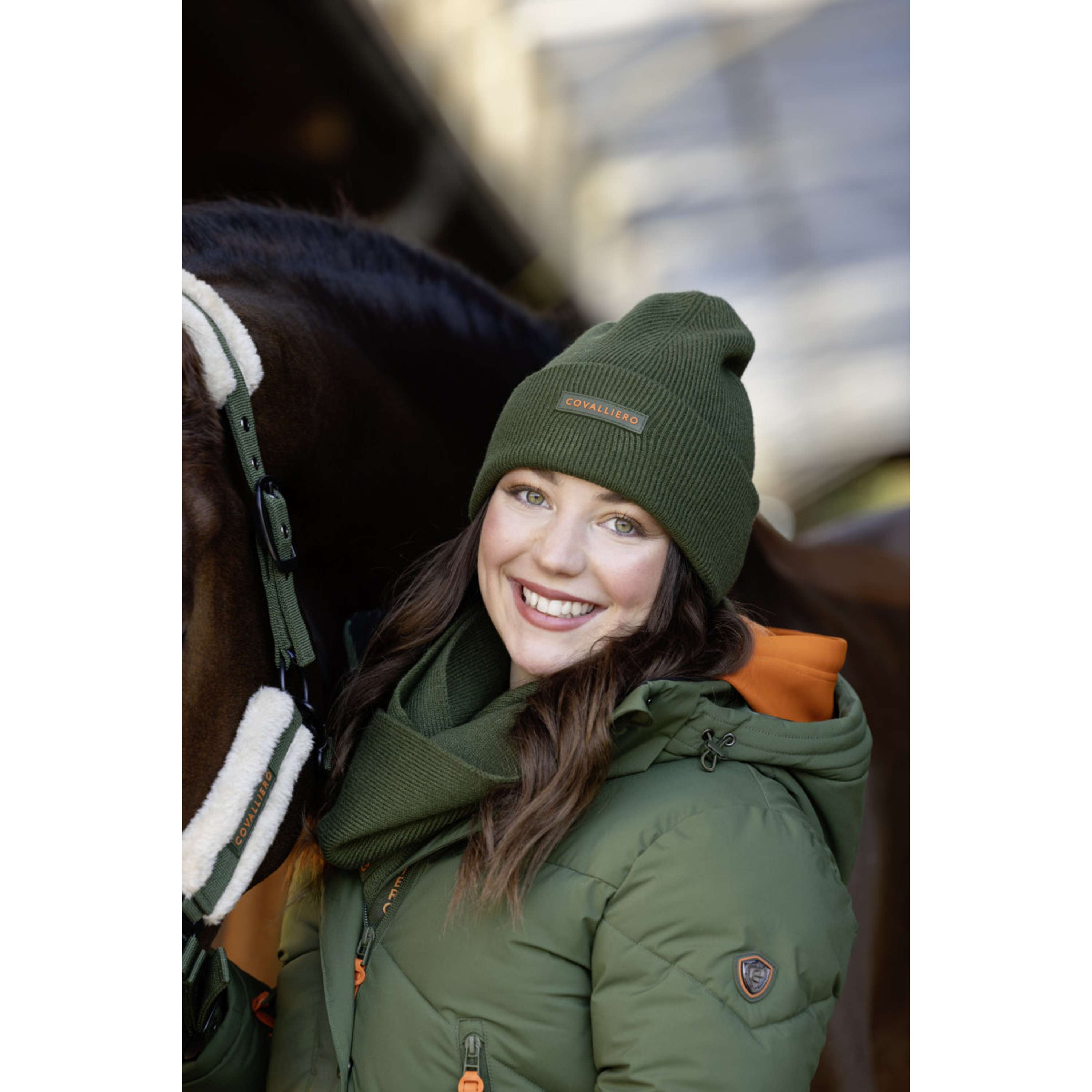 Covalliero Mütze AW26 Forest Green