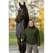 Covalliero Pullover Teddy AW26 Forest Green