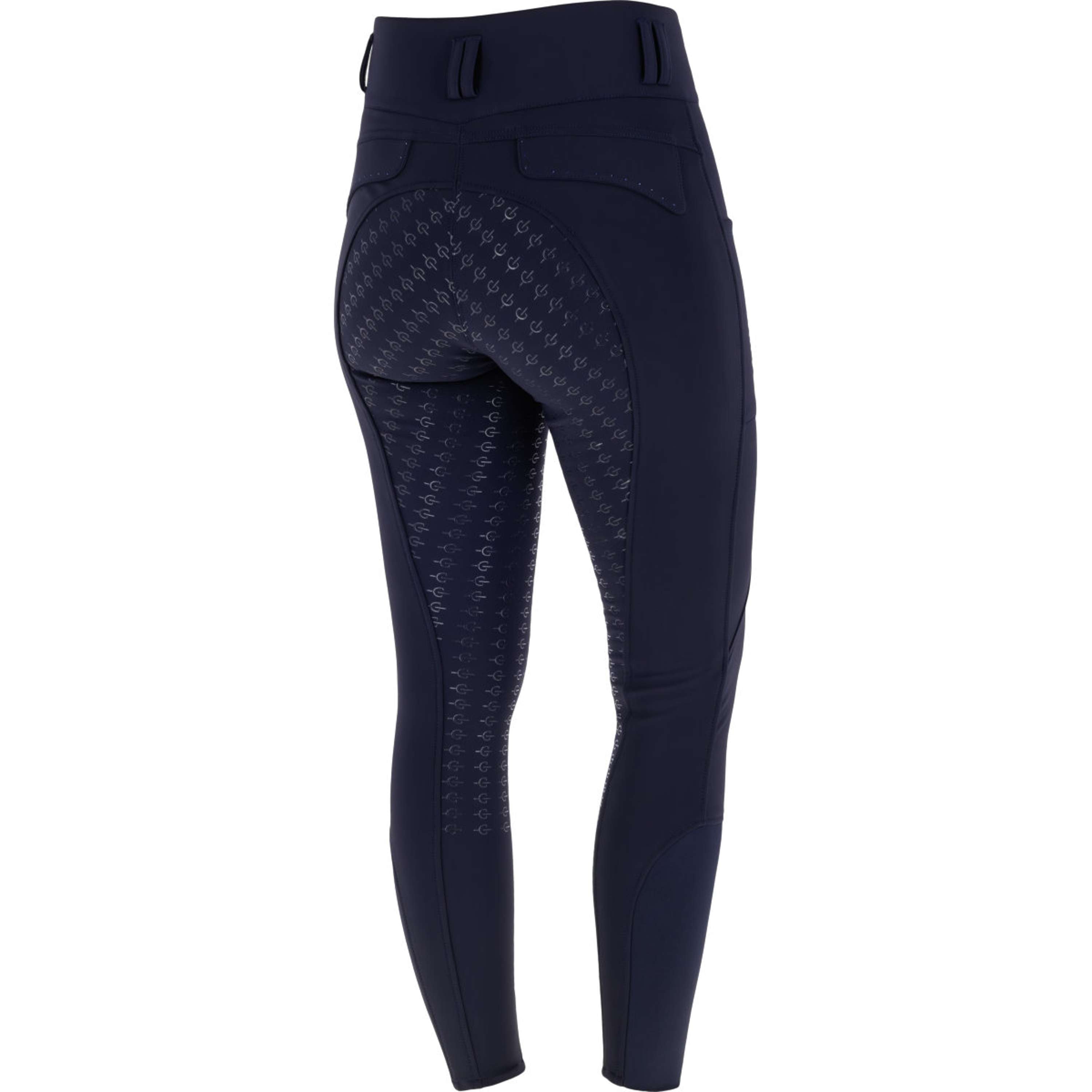 Covalliero Reithose Hight Waist Full Grip AW26 Dark Navy