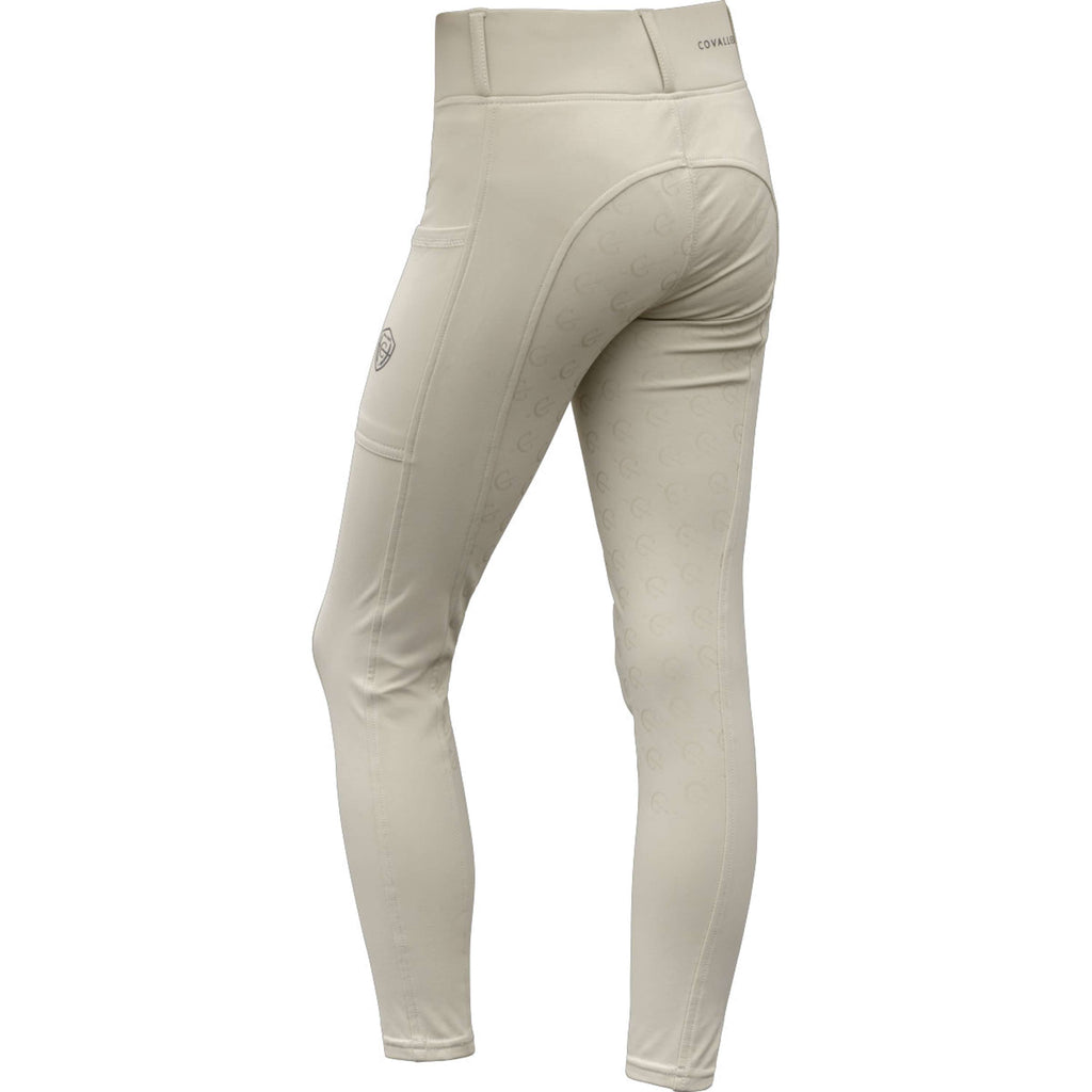 Covalliero Reitleggings Full Grip AW26 Kids Beige