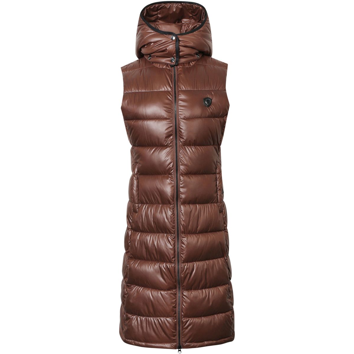 Covalliero Langer Bodywarmer Oak/Braun