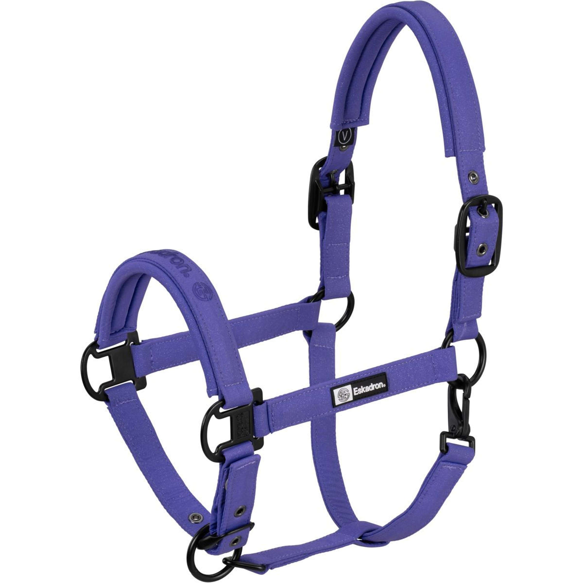 Eskadron Halfter Sparkle Double-Pin Violett