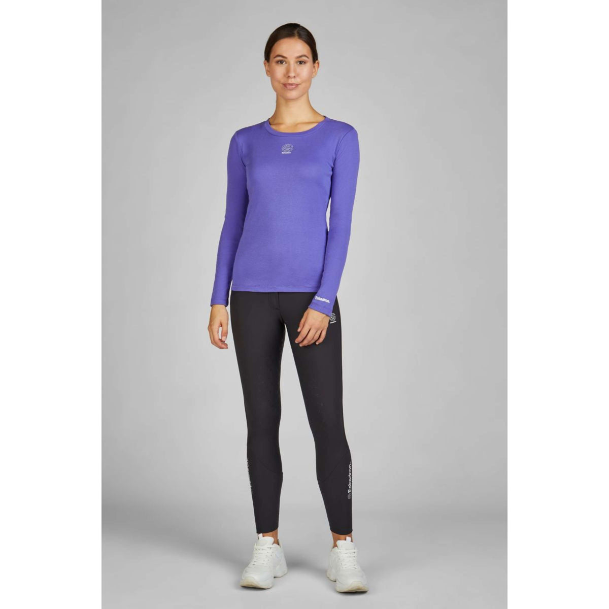 Eskadron Shirt Dynamic Lange Ärmel Violett