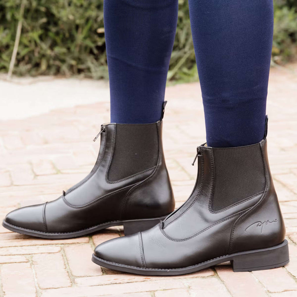 Dyon Stiefeletten Front Zipper Schwarz