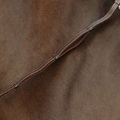 Dyon Zügel Leather Working Collection 1/2 mit Griffen Braun
