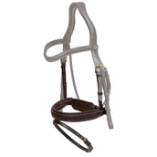 Dyon Reithalfter Pull-Back Geflochten Braun