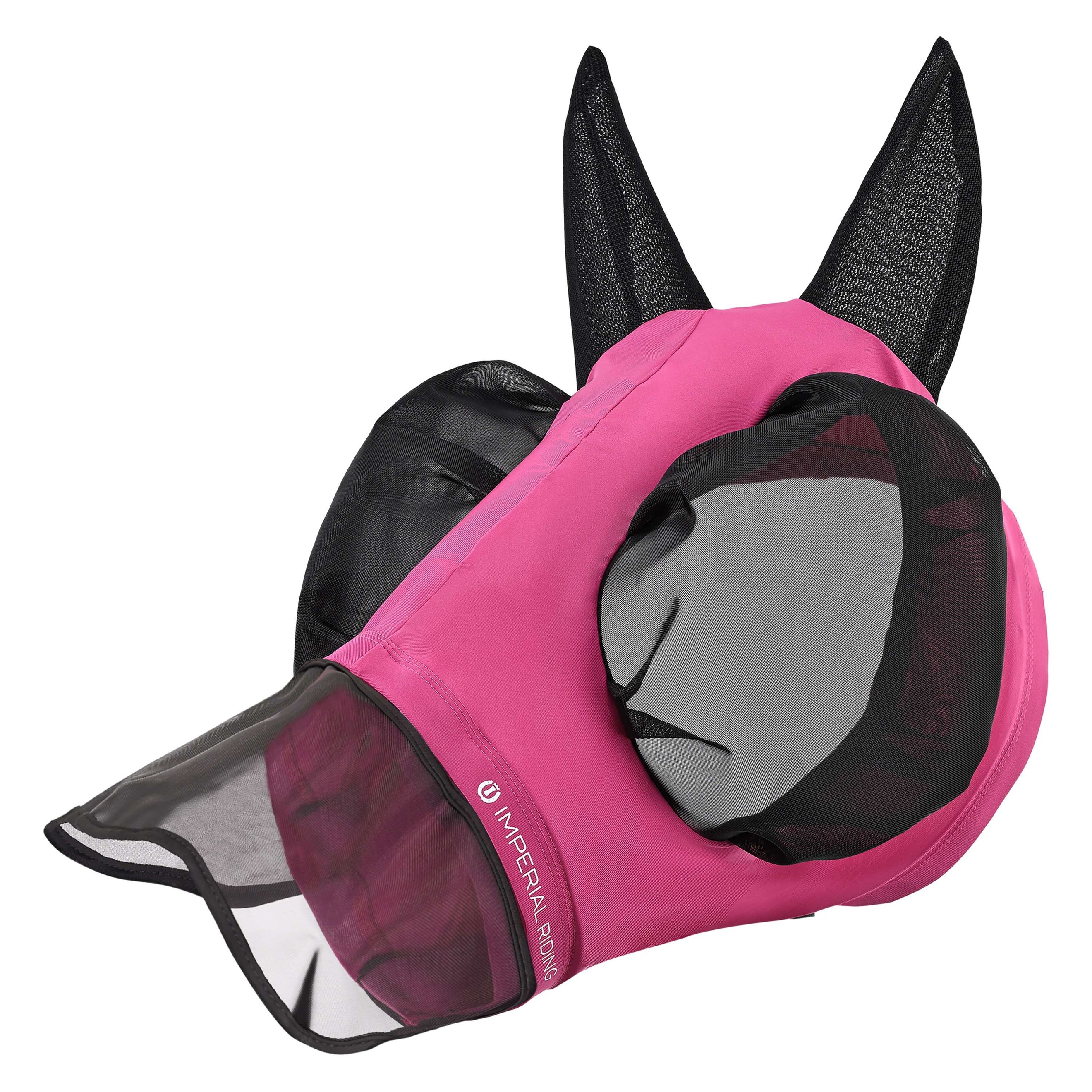 Imperial Riding Fliegenmaske IRHTrail Ride Mit Nase Pink Imperial Riding Fliegenmaske IRHTrail Ride Mit Nase Pink