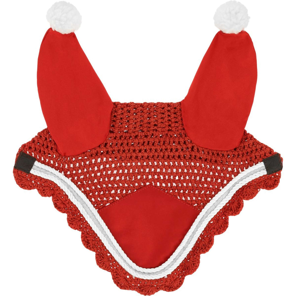 EQUITHÈME Fliegenhaube Weihnachten Rot