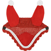 EQUITHÈME Fliegenhaube Weihnachten Rot
