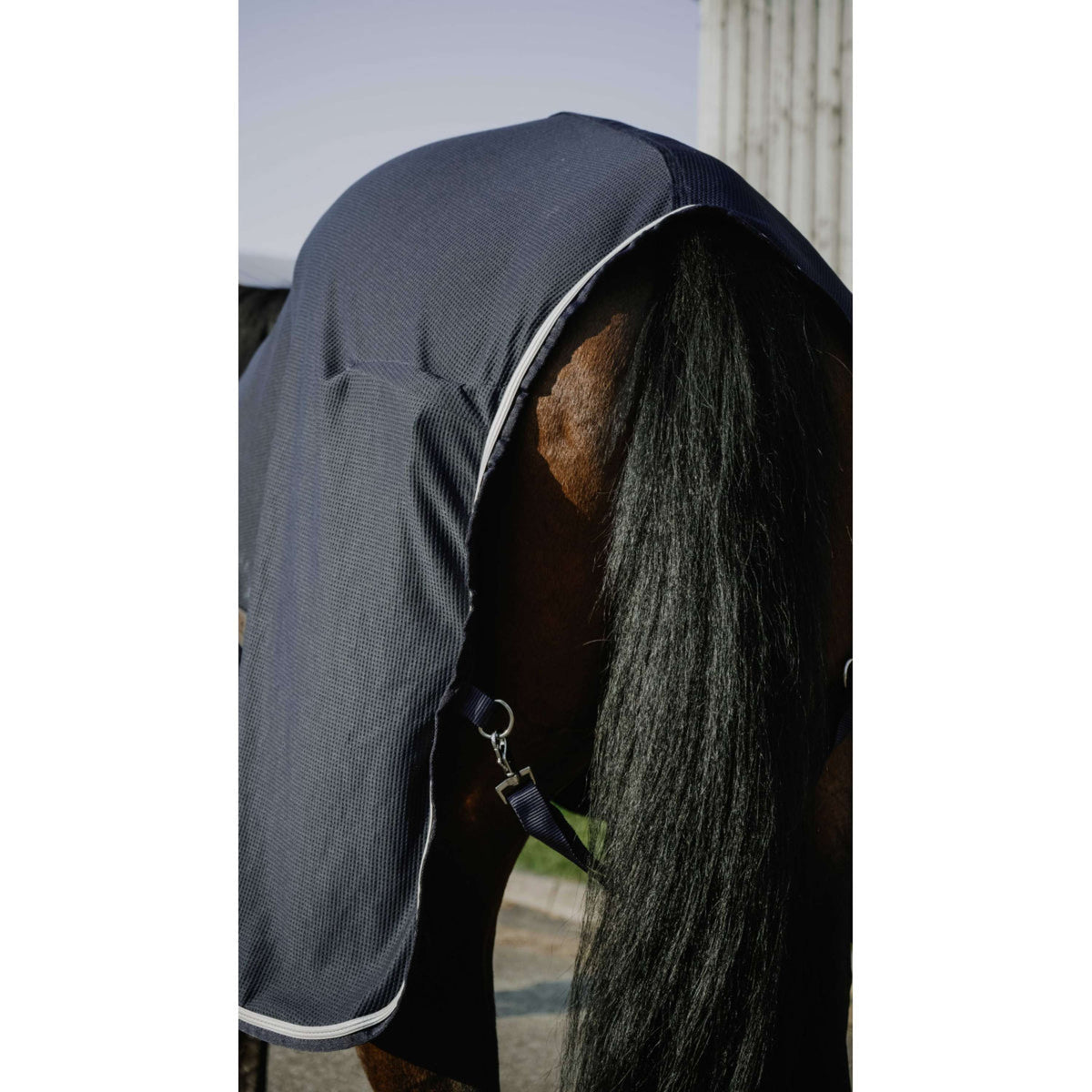 EQUITHÈME Cooler Decke Drycool Standard Navy blue