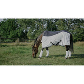 EQUITHÈME Fliegendecke Flycool Standard Navy/Weiß