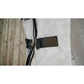 EQUITHÈME Fliegendecke Flycool Combo mit Halsteil Navy/Weiß