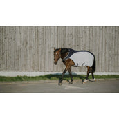 EQUITHÈME Führanlagendecke Flycool Navy/Weiß