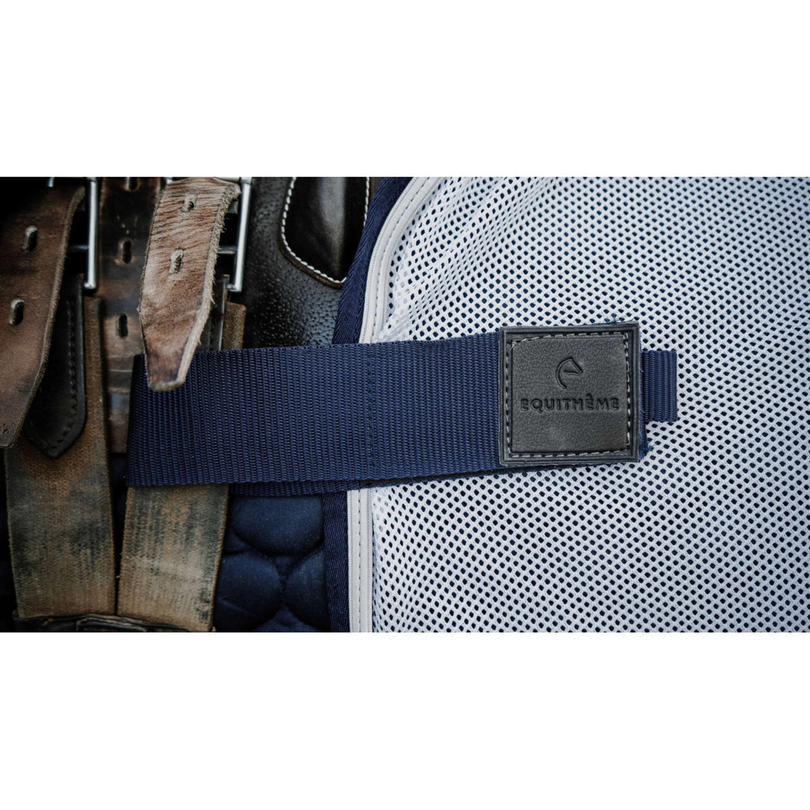 EQUITHÈME Ausreitdecke Flycool square Navy/Weiß EQUITHÈME Ausreitdecke Flycool square Navy/Weiß