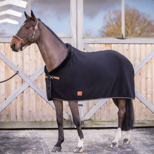 Paddock Abschwitzdecke Diagonal Schwarz