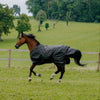 EQUITHÈME Regendecke Lumin 600D 50g Schwarz