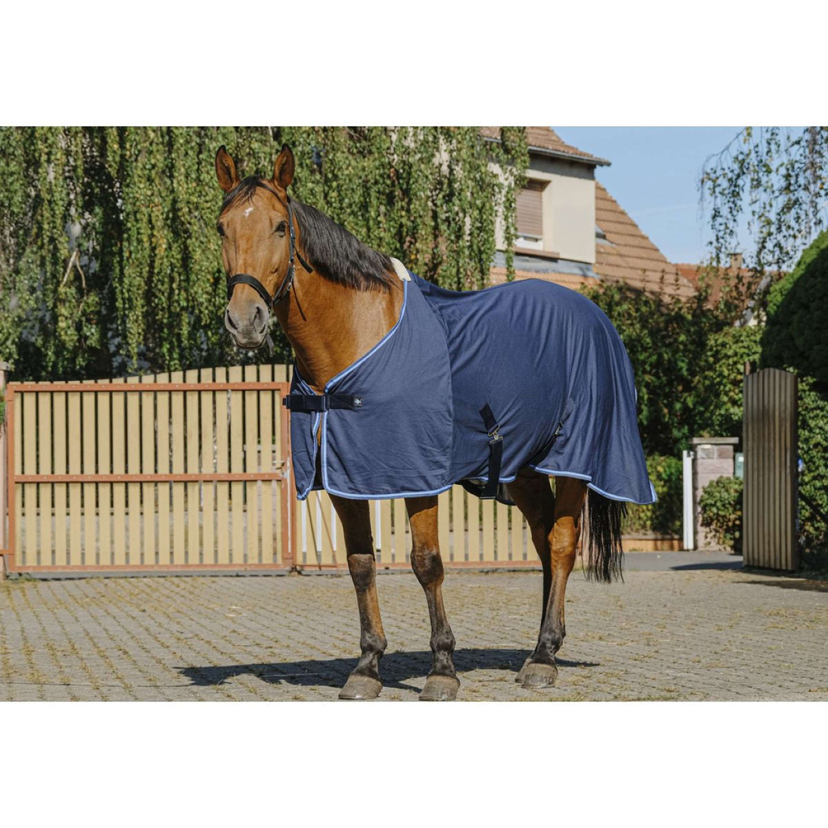 Riding World Decke Fine Mesh Navy