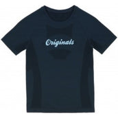 EQUITHÈME Shirt Elena Seamless Navy blue