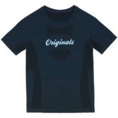 EQUITHÈME Shirt Elena Seamless Navy blue