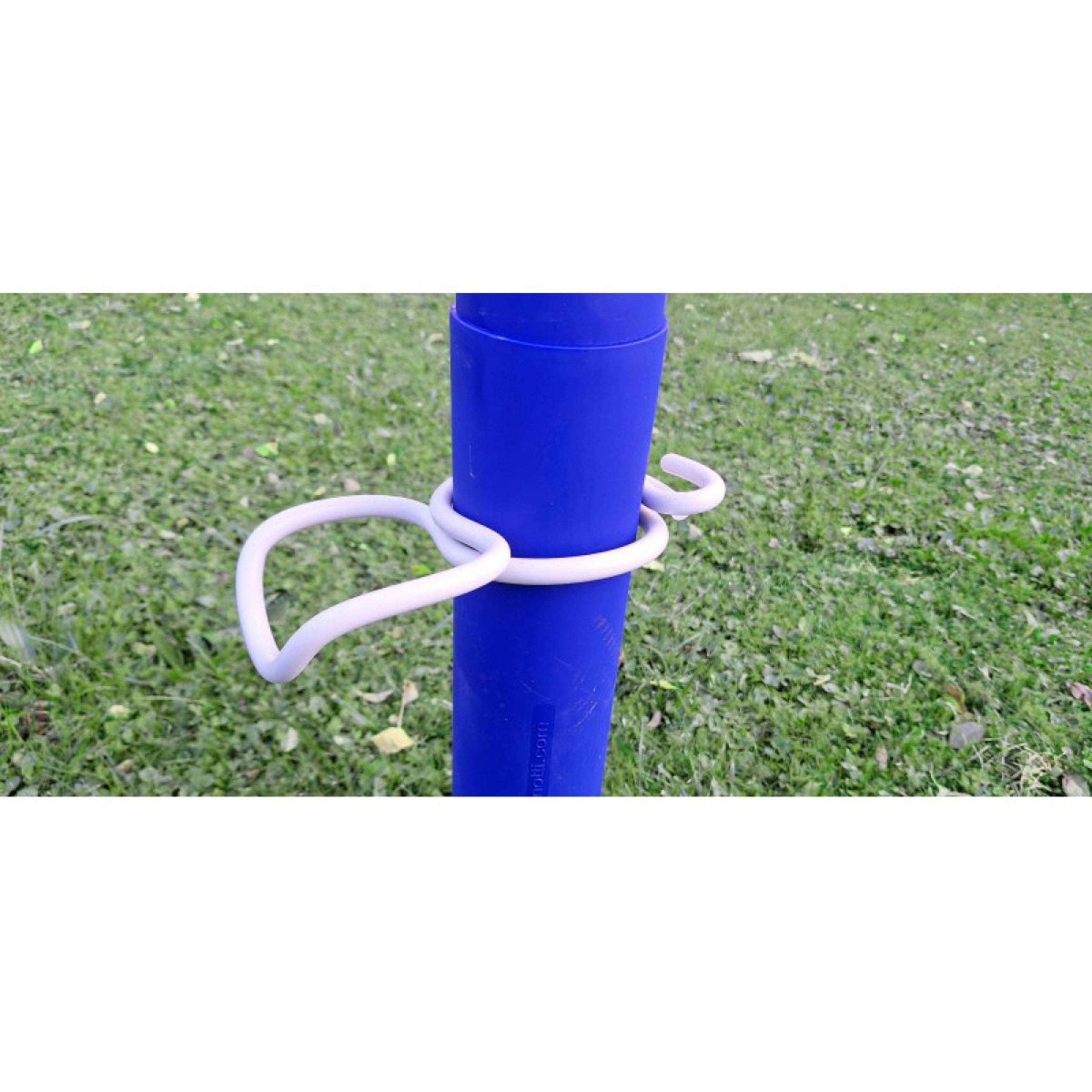 Hippotonic Balkenhalter Plastik Weiß