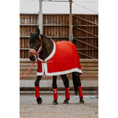 EQUITHÈME Halfter Set Weihnachten Rot