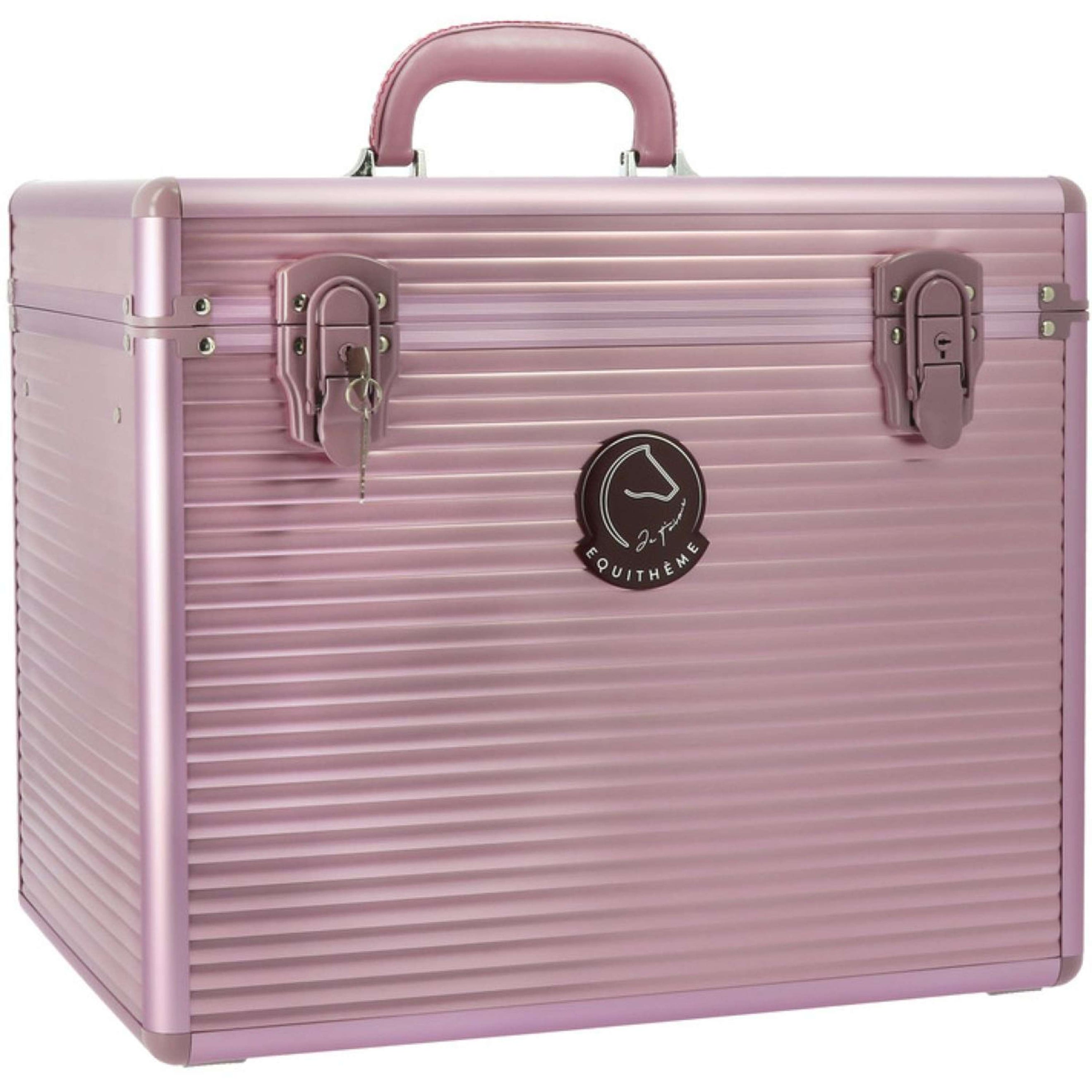 EQUITHÈME Putzkiste Je T'aime Roza/Burgundy EQUITHÈME Putzkiste Je T'aime Roza/Burgundy