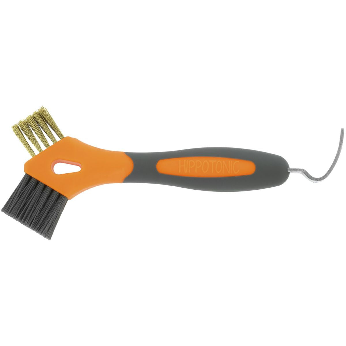 Hippotonic Hufkratzer 3-in-1 Metal Brush Orange