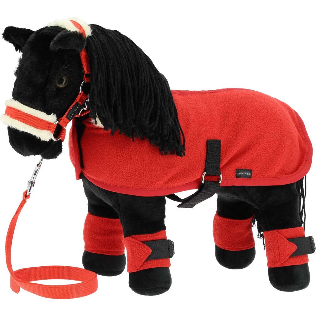 EQUITHÈME Pony Academy Halfterset Rot