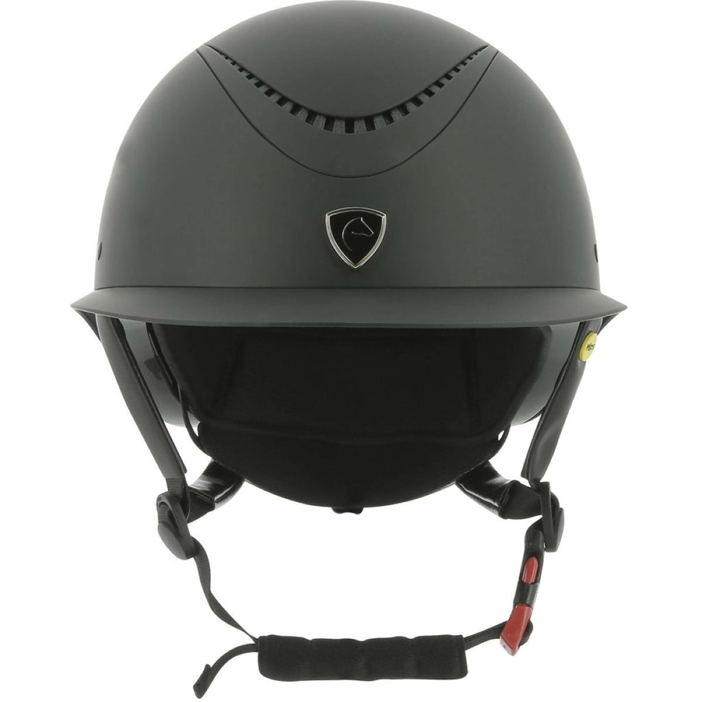 EQUITHÈME Reithelm Wings Mips Matte Schwarz