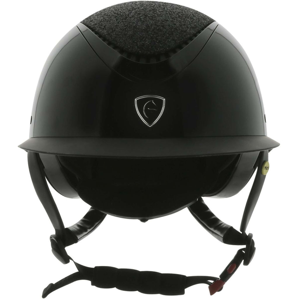 EQUITHÈME Reithelm Wings Mips Schwarz Glitzer