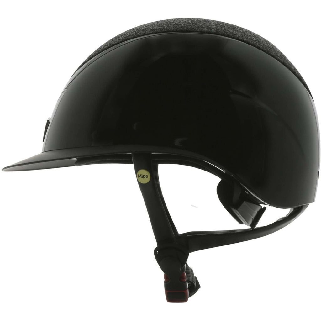 EQUITHÈME Reithelm Wings Mips Schwarz Glitzer