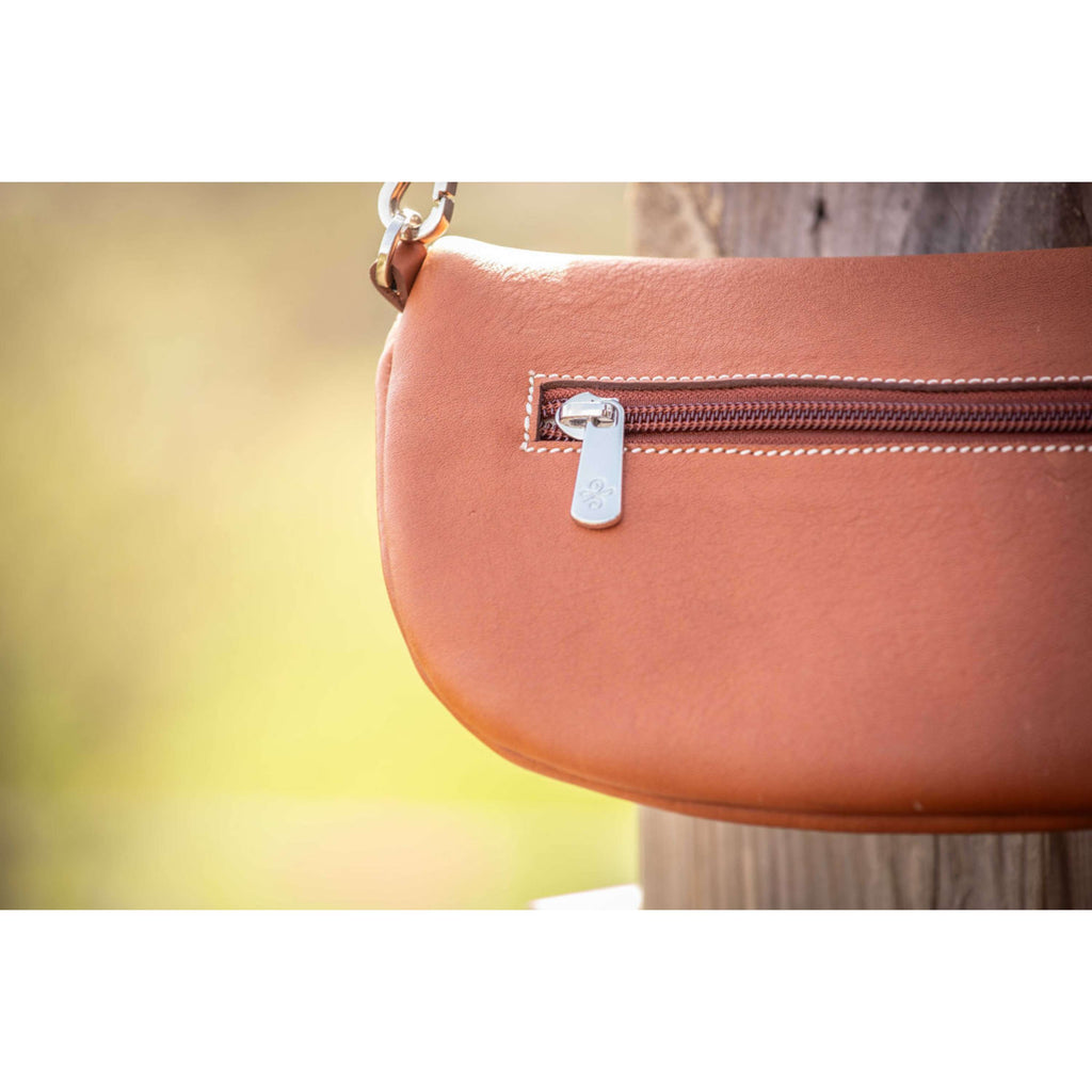 Pénélope Hüfttasche Smile Cognac