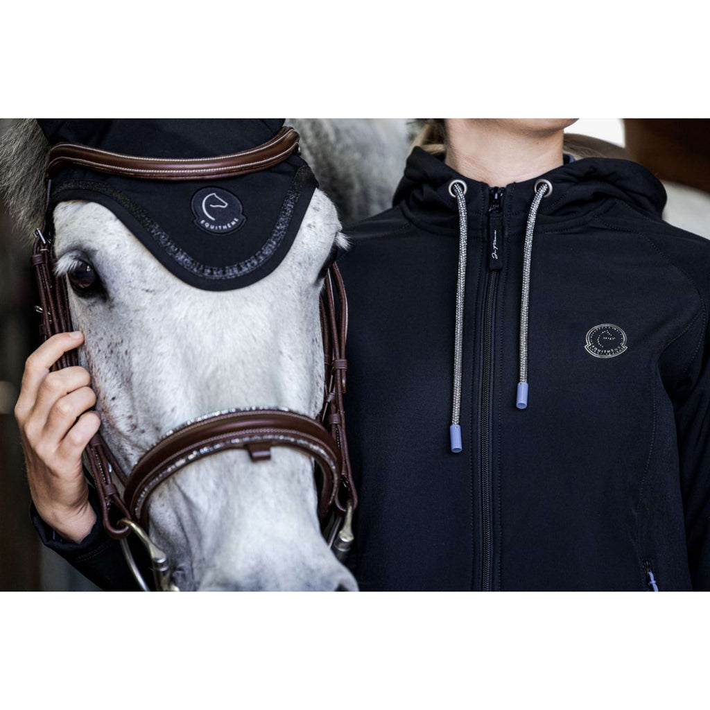 EQUITHÈME Softshelljacke Victoria Schwarz