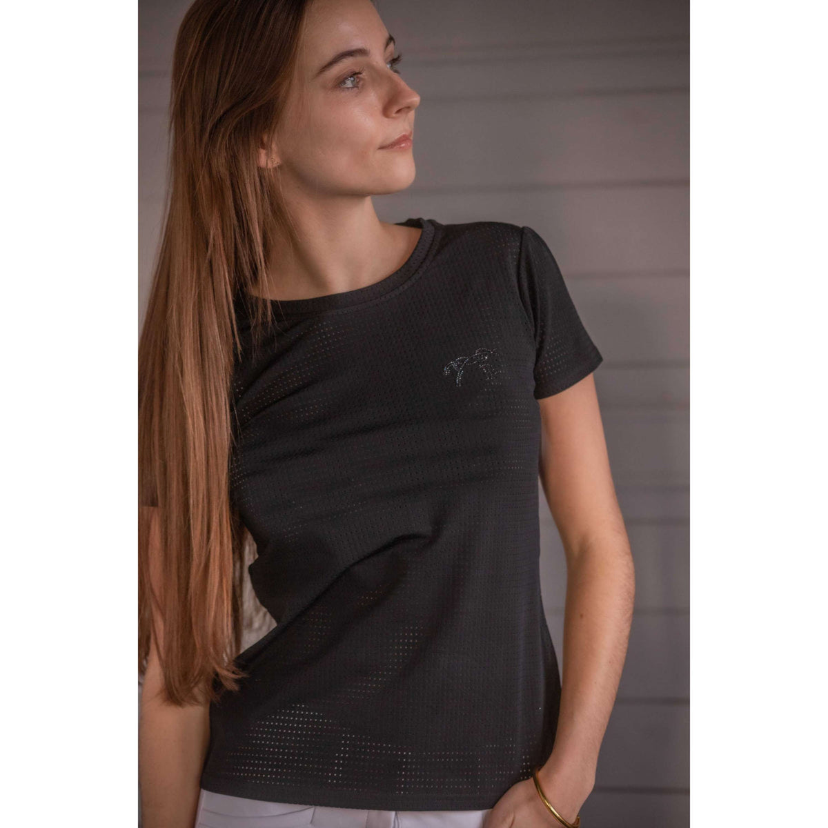 Pénélope T-Shirt Techflo Schwarz
