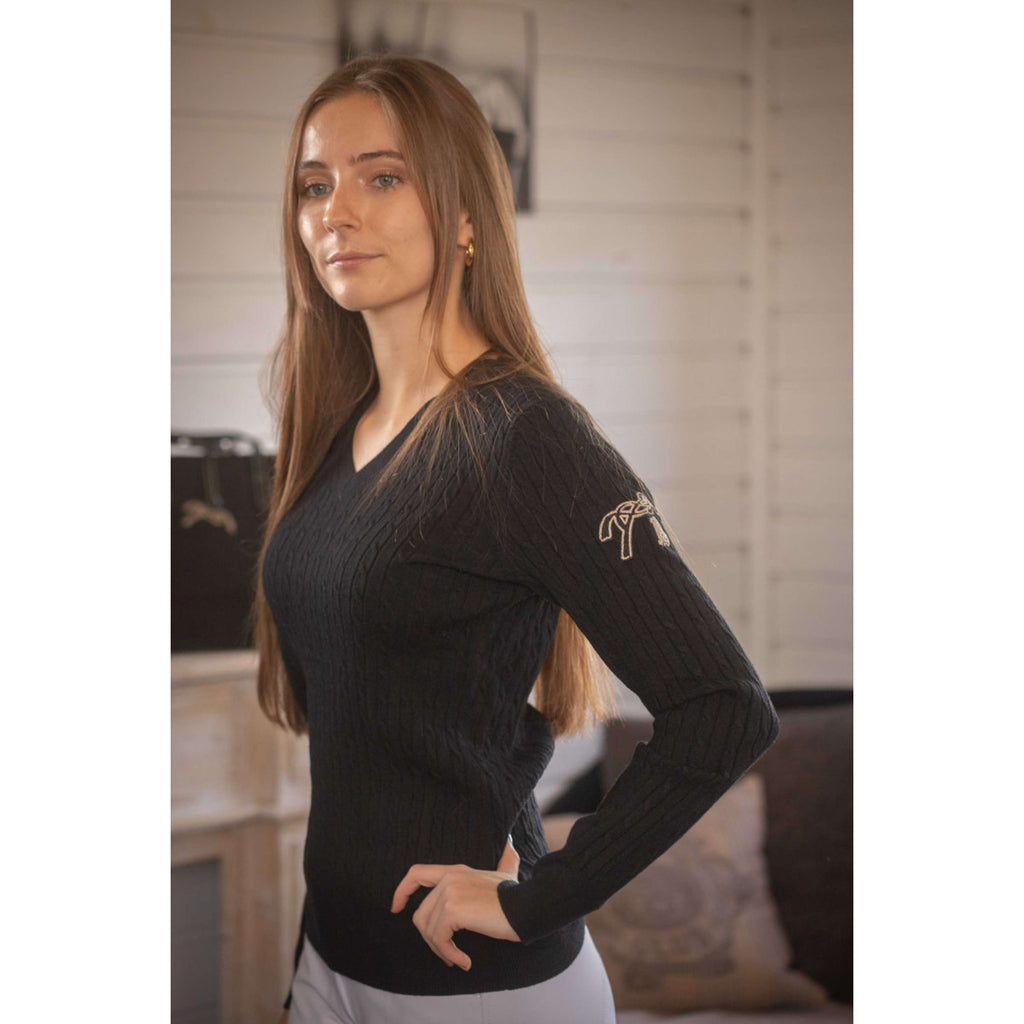 Pénélope Pullover Virgile Schwarz