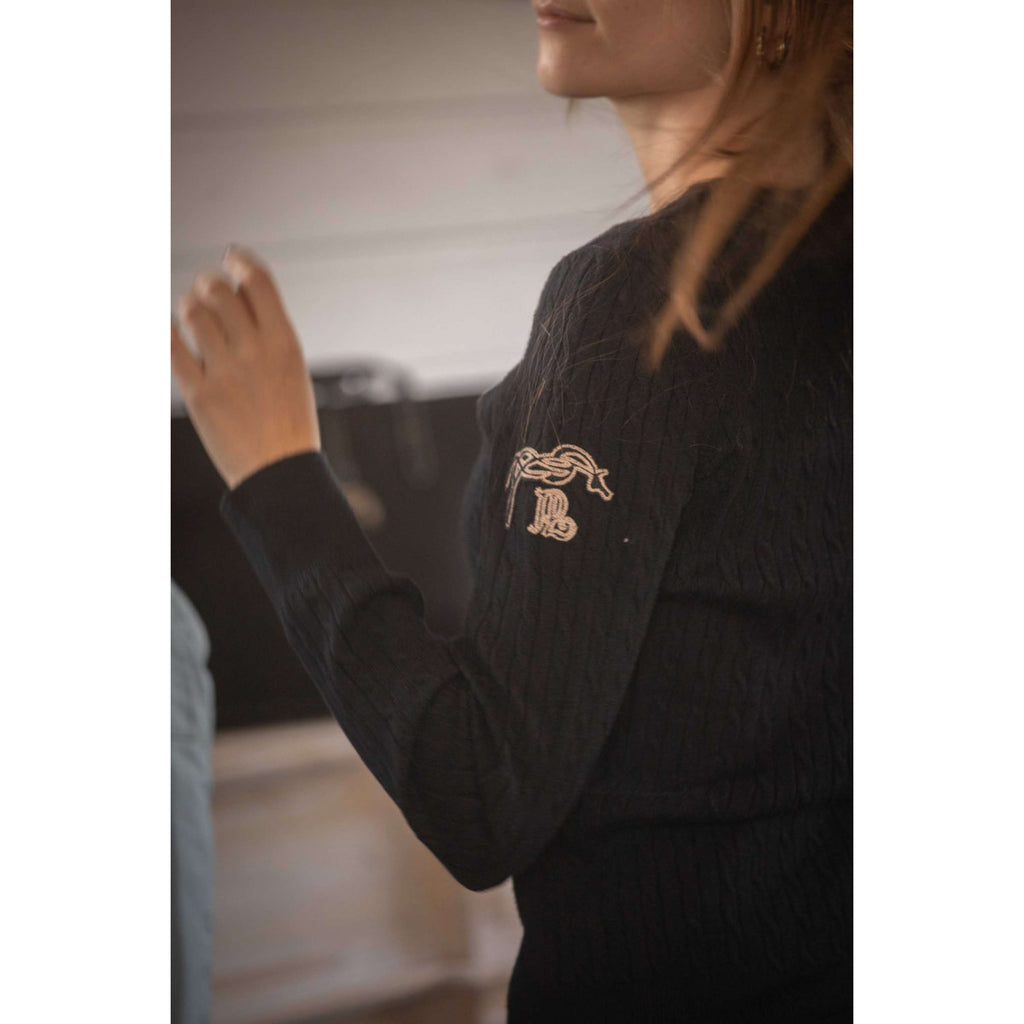 Pénélope Pullover Virgile Schwarz
