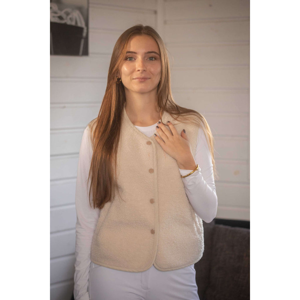 Pénélope Gilet Charline Ecru