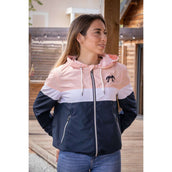 Pénélope Windjacke Celecce Navy/Pink